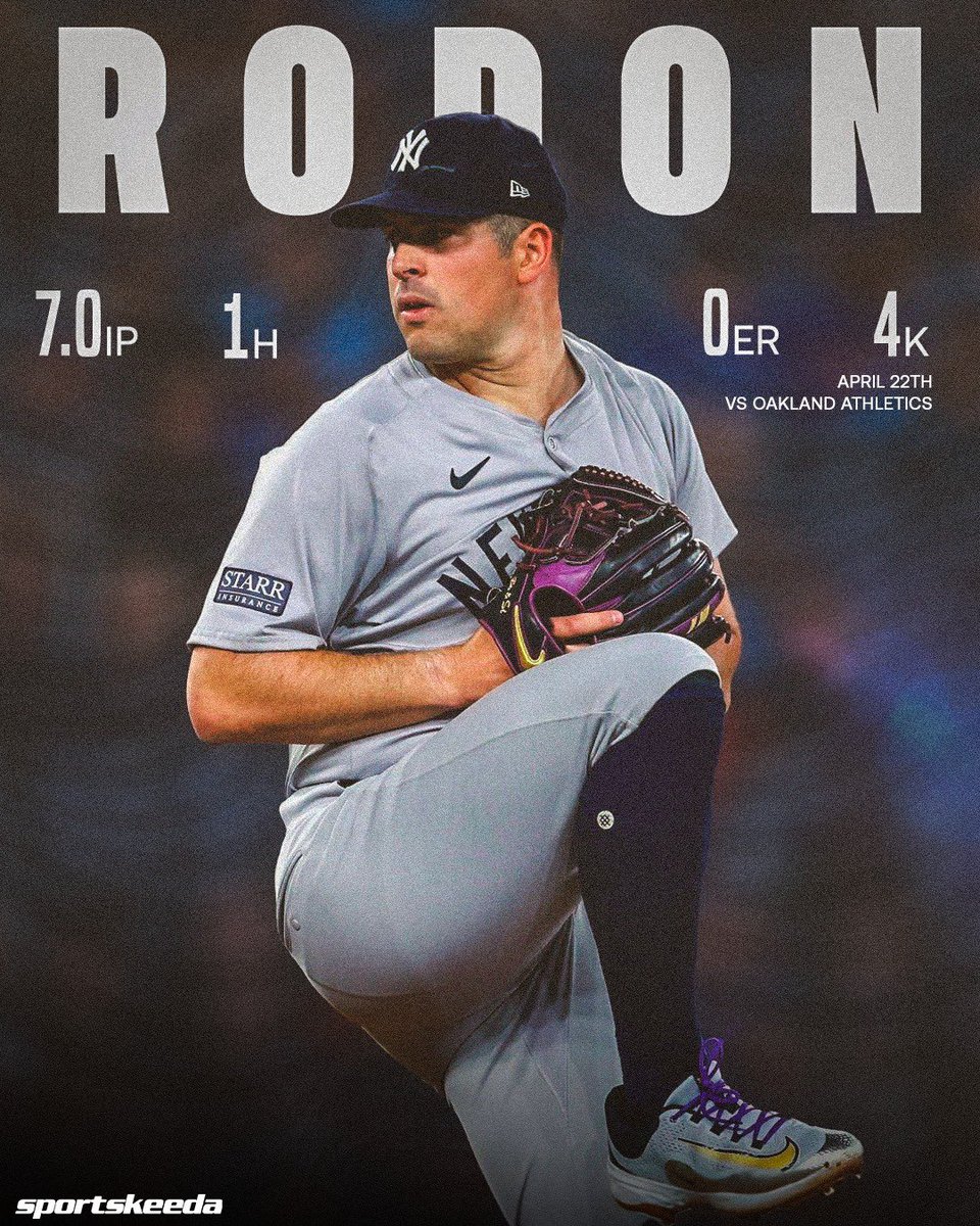 Carlos Rodon was LIGHTS OUT😳🔥 #MLB