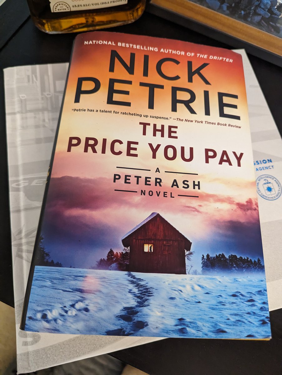 Just finished THE PRICE YOU PAY by @_NickPetrie_ . If you you haven't yet introduced yourself to the Peter Ash series, you're missing out. So good. Loved this book. Full review on Goodreads and Amazon.