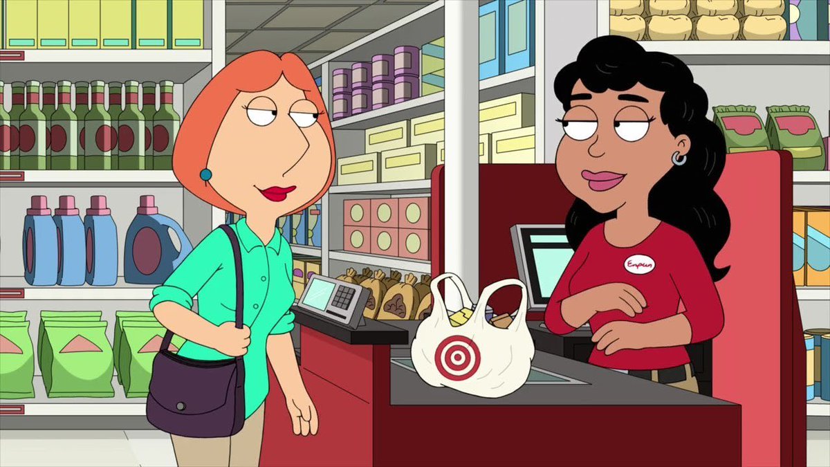 IM GONNA CRY I THOUGHT THIS WAS LOIS AND THE TARGET LADY