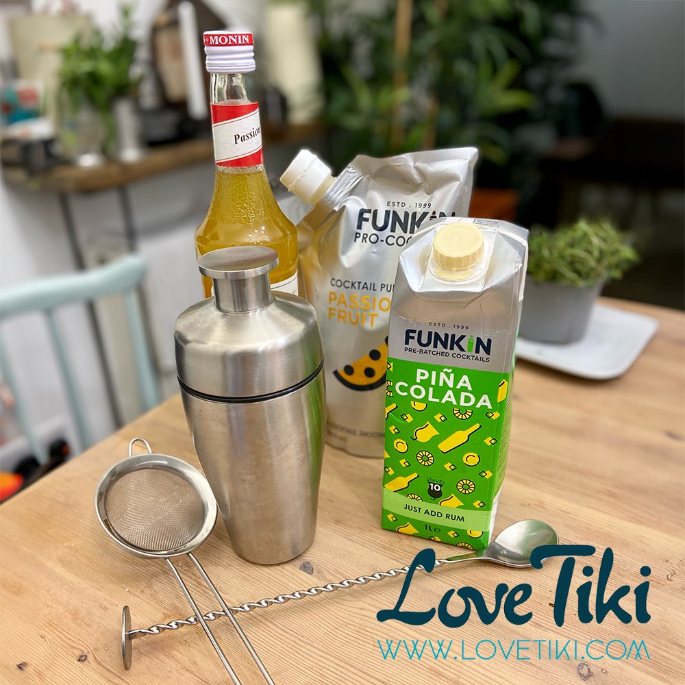 With a huge range of Monin syrups and Funkin fruit purees we have all the ingredients and equipment for you to mix up the perfect event. Take a look at our website and see for yourself. tinyurl.com/ykfhyjgp #monin #funkin #barsupplies #cocktails #lovetiki #cocktailshakers