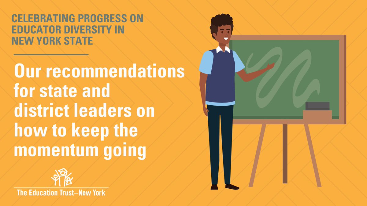 Many stakeholders across the state are working to improve educator diversity within their different capacities. Our new report highlights a few more opportunities to keep the momentum of all this vital work going: loom.ly/0x8FRg4