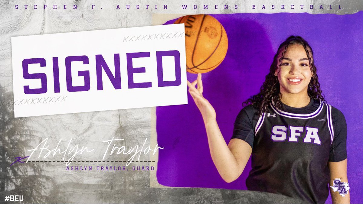 Incoming Ladyjack 🪓

Welcome @TraylorAshlyn to The Piney Woods! 

#AxeEm x #RaiseTheAxe x #BeU