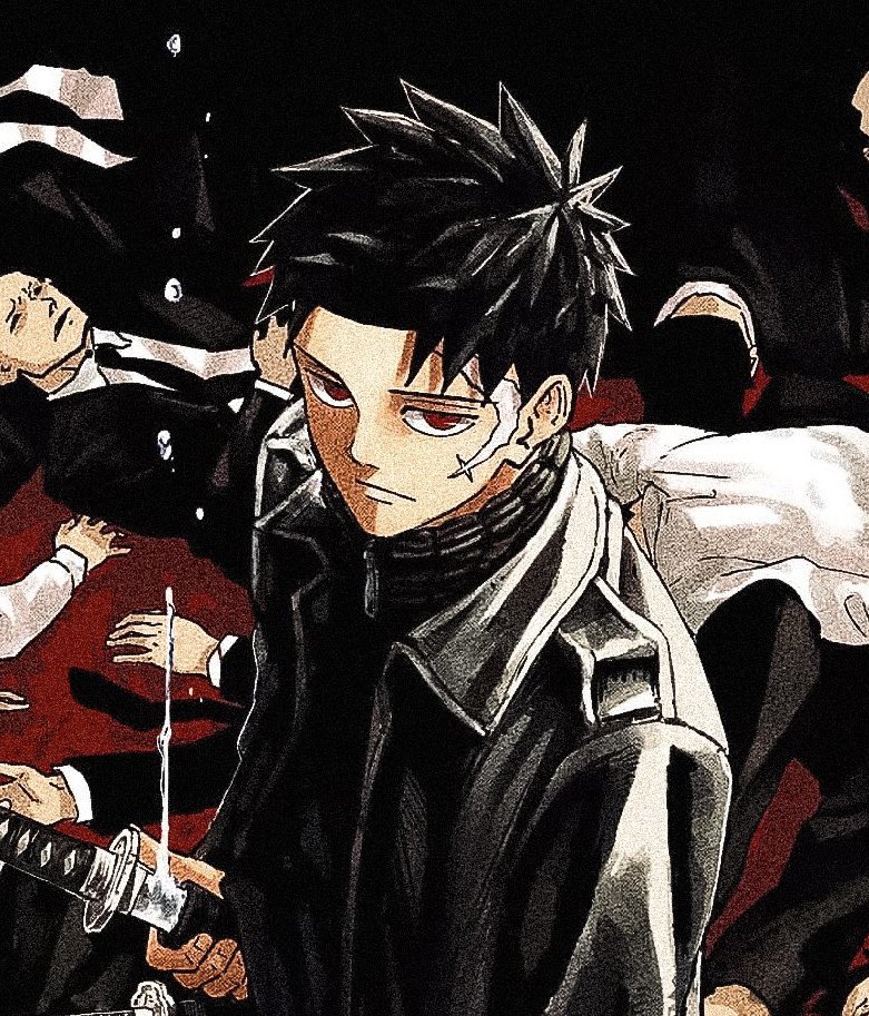 shekuwow's tweet image. These two would have the briefest, nicest, non-verbal interaction before going about their day 

#SAKAMOTODAYS #Kagurabachi