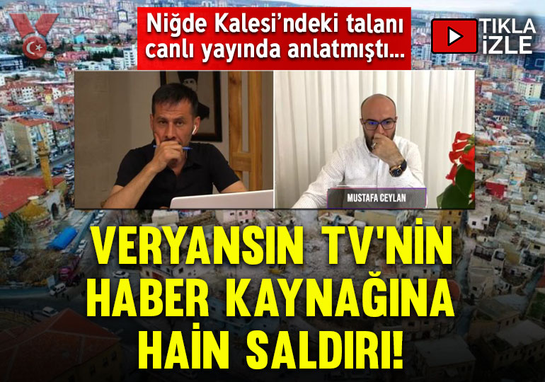 Niğde’deki talanı anlatmıştı: Veryansın Tv’nin haber kaynağına hain saldırı! veryansintv.com/nigdedeki-tala…