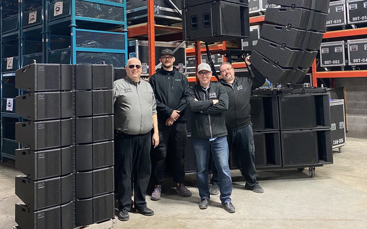 Calgary's @UnlimitedVideo (UVS) has invested in a T8 robotic line source system. “PK’s robotic line arrays sound incredible & offer an unprecedented degree of control in shaping acoustic coverage to the contours of any environment.” Full story: bit.ly/pk-uvs