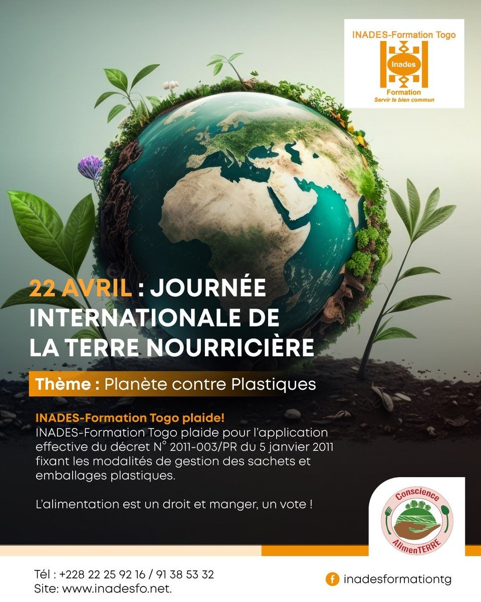 InadesTogo's tweet photo. La nature souffre et nous envoie des signaux forts que nous ne pouvons plus négliger. Les océans se remplissent de plastique et deviennent 👇🏼👇🏼👇🏼
https://t.co/TFTm5UPXg1 https://t.co/K7FwuTWA13