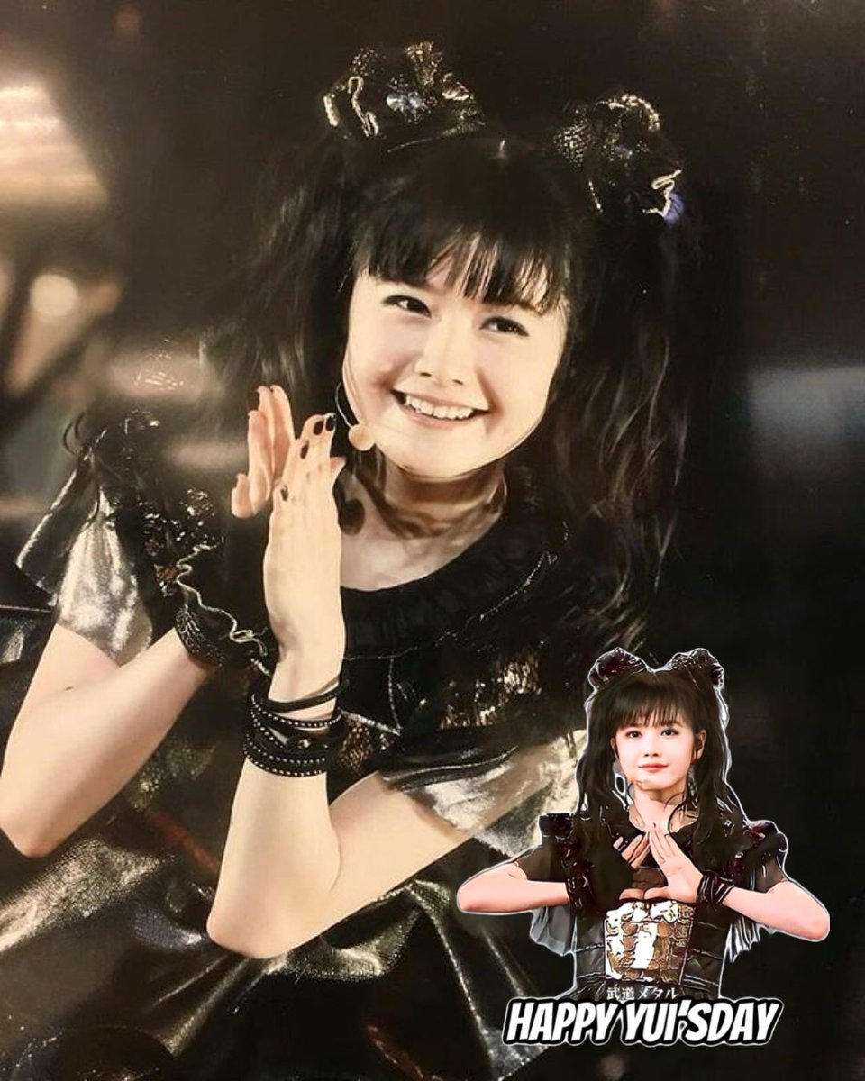 Happy #YUIsday…!!!
#yuimetal #babymetal