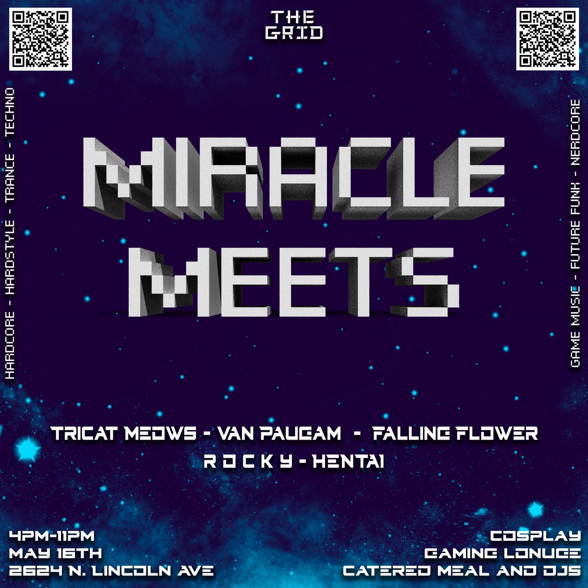 ☑️Catered Dinner
☑️Top Musical Talent
☑️Pool Table &amp; Video Games
☑️Full Private Cash Bar

Need we say more?  This is going to be an excellent night for the anime &amp; arts crowd!

Tickets: t.ly/oD3xp
