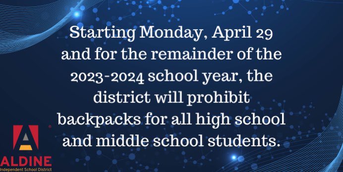 **Important Announcement** #FinishingFalconStrong #MyAldine