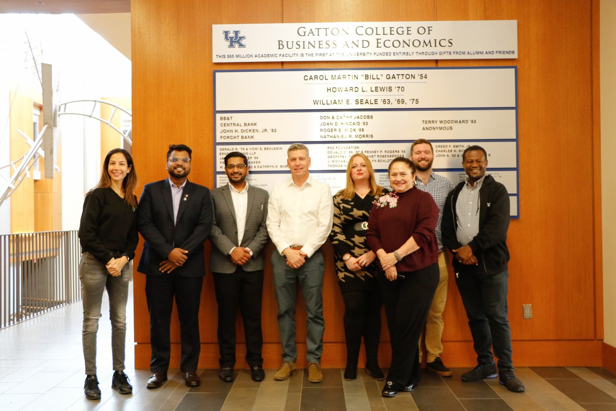 It was wonderful to welcome a group of advisers from @EducationUSA to campus today. EducationUSA provides information to international students about opportunities for studying in the U.S. We loved showing them what makes UK a special place for international students to study.