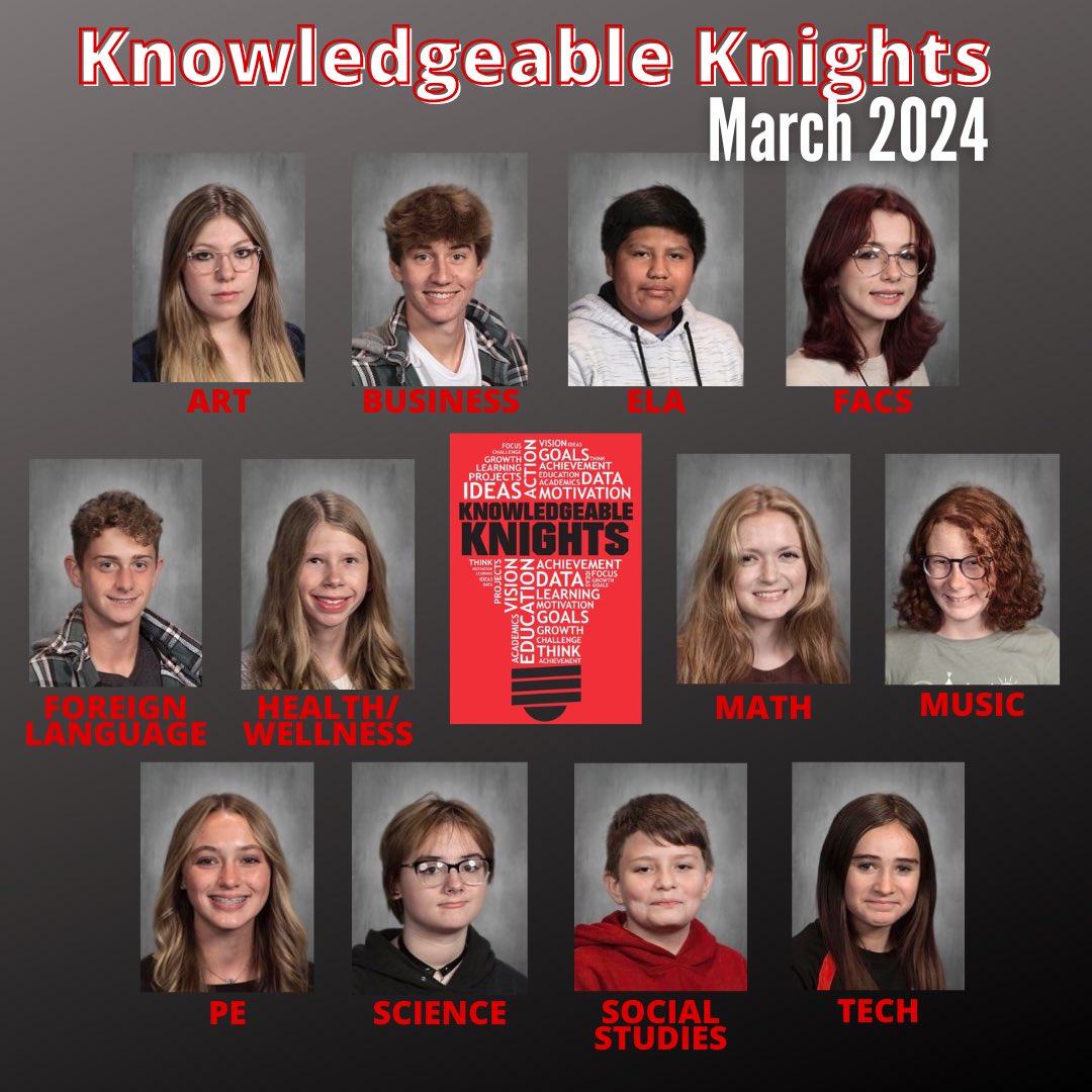 LeRoy_CSD's tweet photo. Congratulations to all of our students that were recognized for Knowledgeable Knights in February and March! Keep up the great work!! #WERLR https://t.co/8oCmh6OjCa