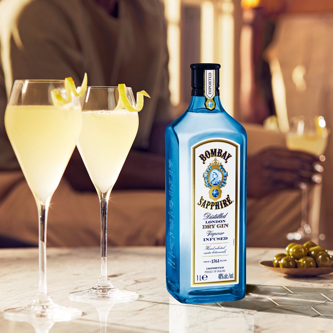 Cheers to the moments that sparkle – like the Bombay Sapphire French 75. #BombaySapphire #StirCreativity Link to shop French 75 Kits here: bit.ly/French75Kit