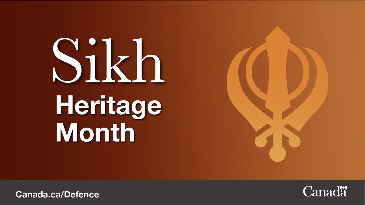 This #SikhHeritageMonth, we recognize and thank all Sikh Defence Team members, past and present, for their contributions to DND and the @CanadianForces. Your dedication makes our organization stronger, and your perspectives are crucial to our mission.