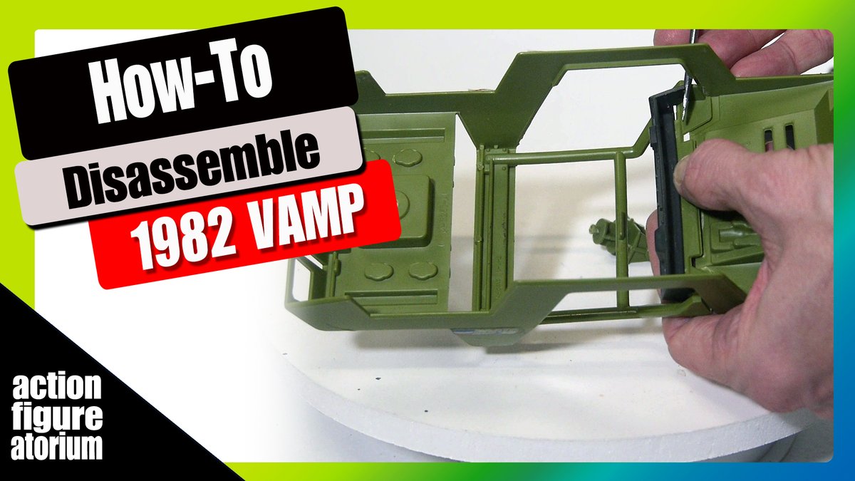 LATEST VIDEO: How-To disassemble the 1982 classic GI Joe Vamp | REvamp Part 1 youtu.be/OoXpu8Vv_P4?si… via @YouTube