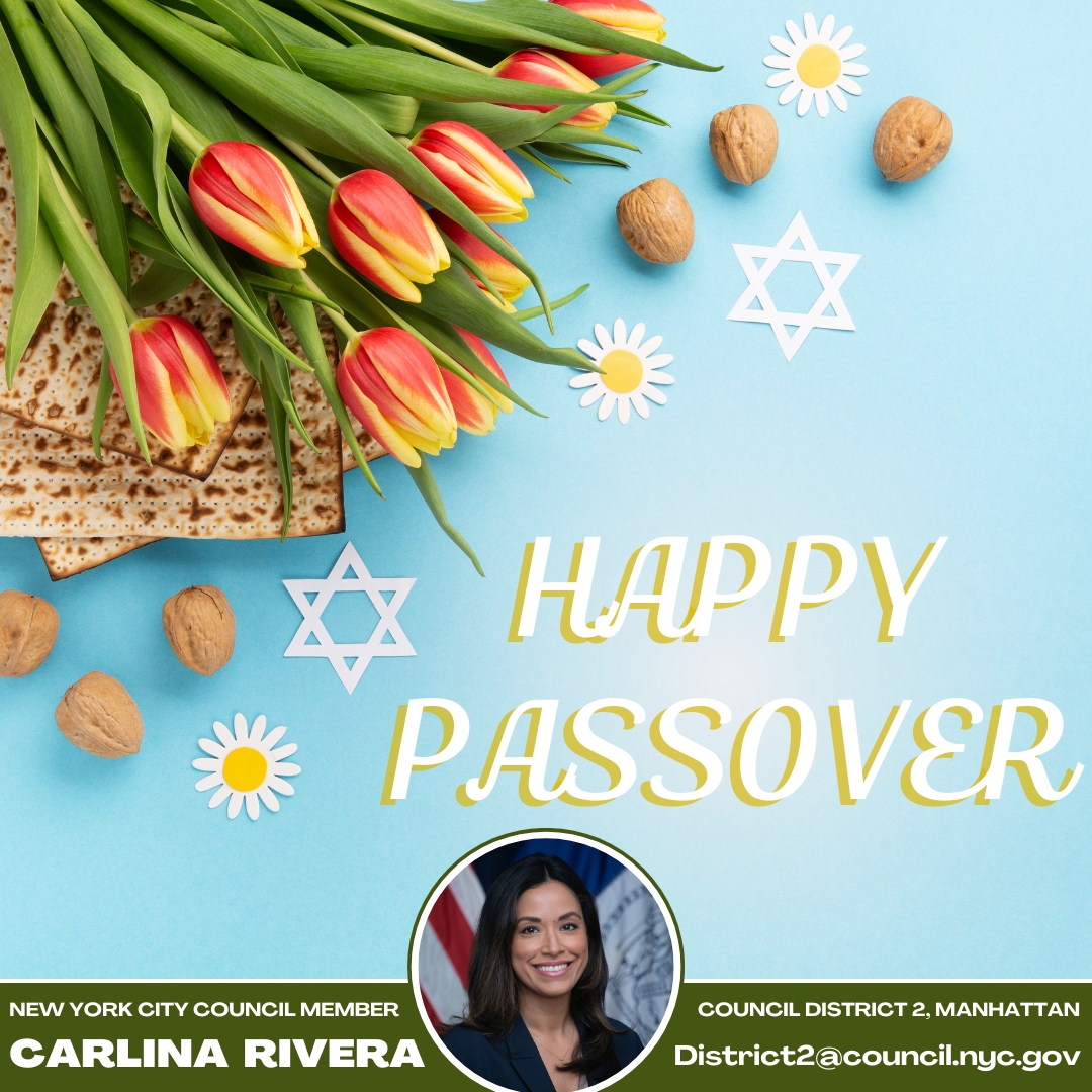 Our warmest wishes for a joyous passover!