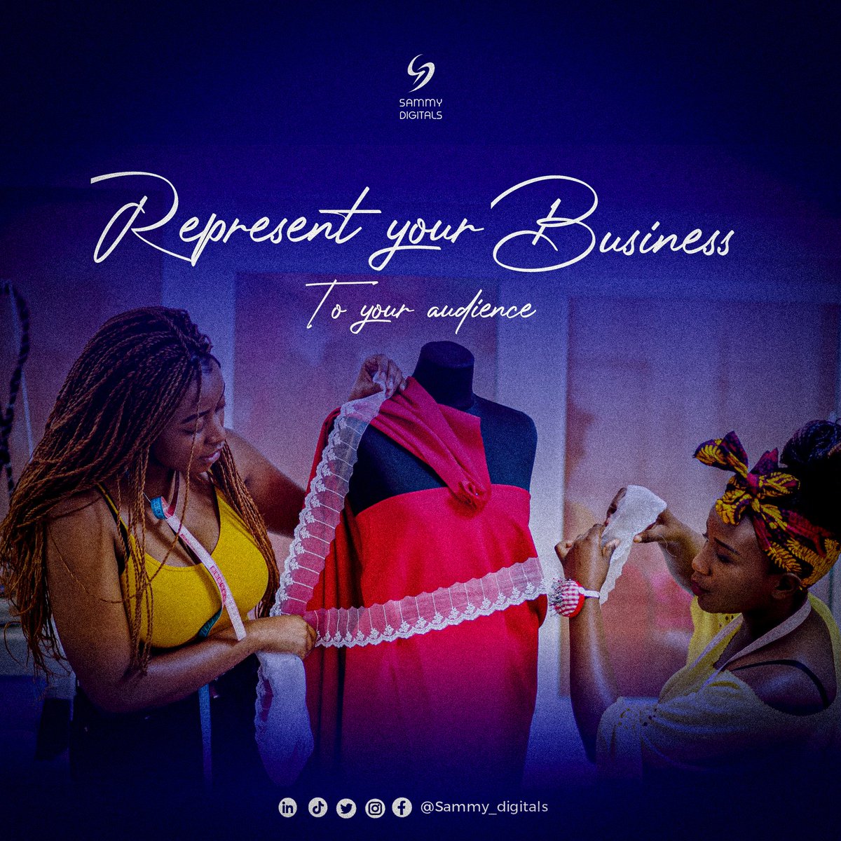 Fashion designer?

Let's help you build a good brand identity so you get to communicate your brand to your customer better 🥰

#fashion #fashiondesigner #flyer #business #sammy_digitals #sammydigitals