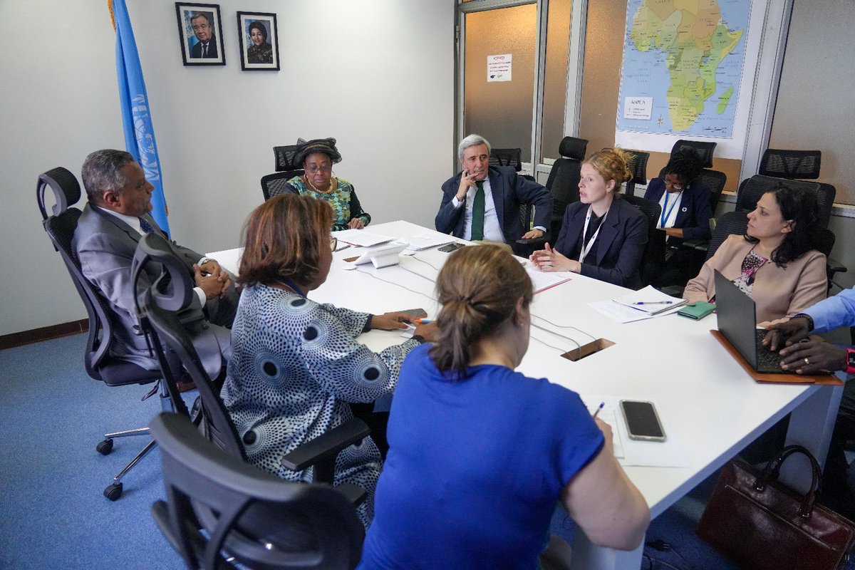We are honored and thank Excellencies @AmbSamate and @EUtoAU Ambassador Javier NIÑO PÉREZ for their leadership & engagement with @hillo_el and DCO team to continue to support #SpotlightEndViolence regional response to sexual gender-based violence and harmful practices in #Africa