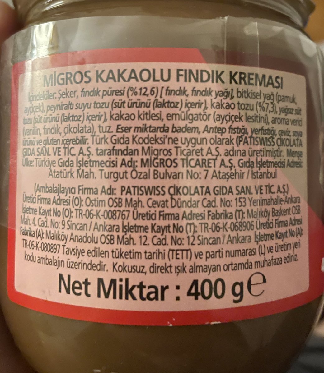 Migros’un patiswiss ile çok daha derin ilişkileri varmış ya. Fason çikolatalarını patiswiss yapıyormuş. Kadının destekli büyümesi ve bir yorumla işin dalgalanması muazzam. Demek migros iptal etmeye yer arıyordu da bir nedenden edemiyordu