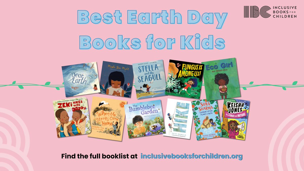 🌎🌱 This Earth Day, dive into our curated collection of children’s books that celebrate the planet and the promise of new beginnings! 📚 Full of IBC Top Picks! ⭐️ Find the full booklist and links to buy on our website! inclusivebooksforchildren.org/collections/be…