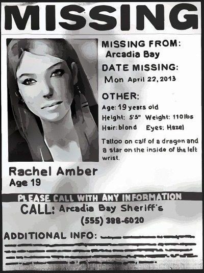 vinhlangs's tweet photo. on this day 11 years ago, rachel amber went missing from her hometown, arcadia bay. it would then be discovered six months later that she was drugged and murdered, buried in the local junkyard. rachel would’ve been 30 this year. https://t.co/ODcswgVFTD