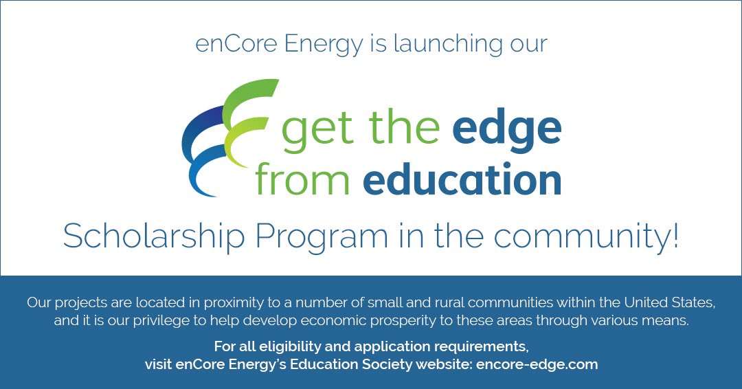 👩‍🎓👨‍🎓 Our _Get the Edge from Education_ Scholarship Program applications are closing soon! ✅Please visit our Education Society website for more details: encore-edge.com ⭐️As part of our newly formed Education Society, we have launched our Scholarship Program for high…