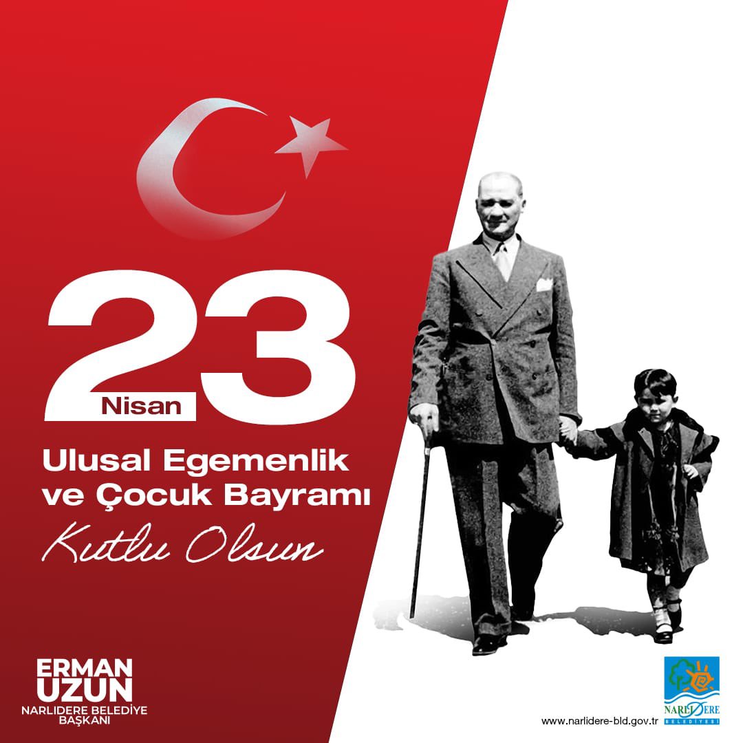 Cumhuriyetimizin kurucusu Gazi Mustafa Kemal Atatürk’ün tüm dünya çocuklarına emanet ettiği, #23Nisan Ulusal Egemenlik ve Çocuk Bayramımız ile Türkiye Büyük Millet Meclisimizin 104'üncü kuruluş yıl dönümü kutlu olsun!
