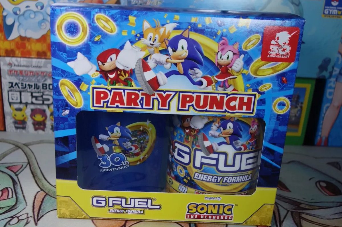 Ebay: Sonic the Hedgehog GFUEL Party Punch G Fuel Collectors Box ($55 OBO)

ebay.us/FOofET

#ebaypartner