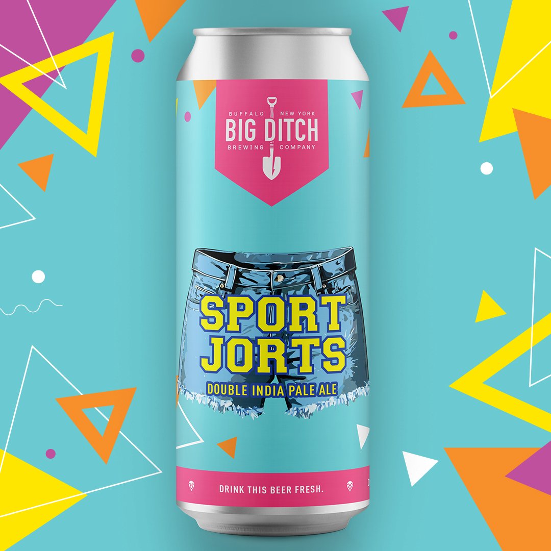 🍺 LIMITED RELEASE THIS FRIDAY! 🍺 Springtime gets us in the mood to have some fun... So we brewed a Double IPA using two experimental hops (HBC 586 & HBC 1019) that is absolutely packed with tropical flavor. Introducing SPORT JORTS Double IPA. (8.3% ABV) See you Friday!