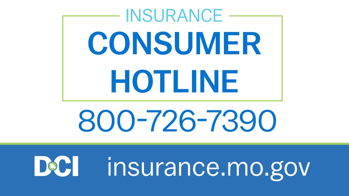 Questions about issuing an insurance claim due to recent severe weather? DCI's Consumer Affairs staff can help resolve disputes consumers may experience with their claims or provide clarification on policies. For assistance, call our Insurance Consumer Hotline at 800-726-7390.