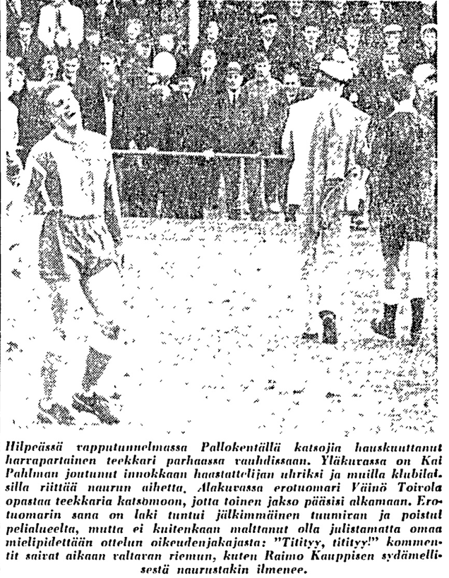 Pitch invasion 60-luvulla vapputunnelmissa #Veikkausliiga