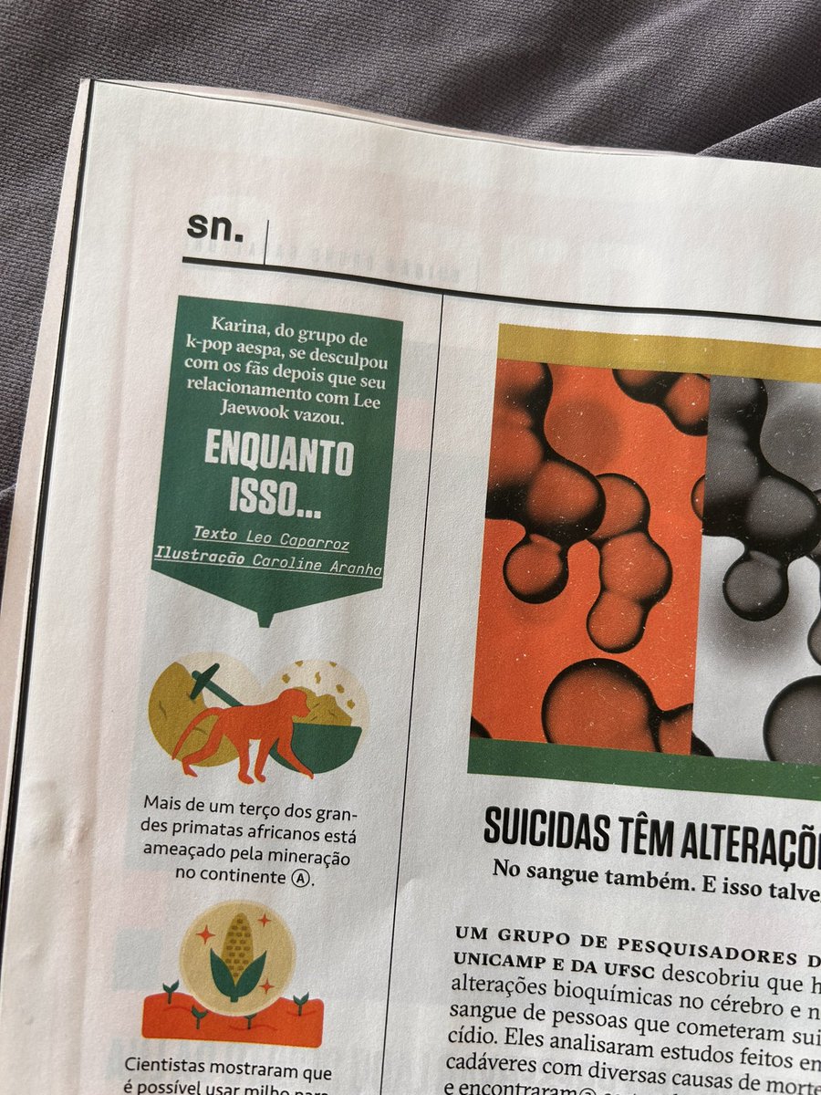 aesparock's tweet photo. a revista q tem aqui em casa karina tu HITOU https://t.co/B3RPow5fdY