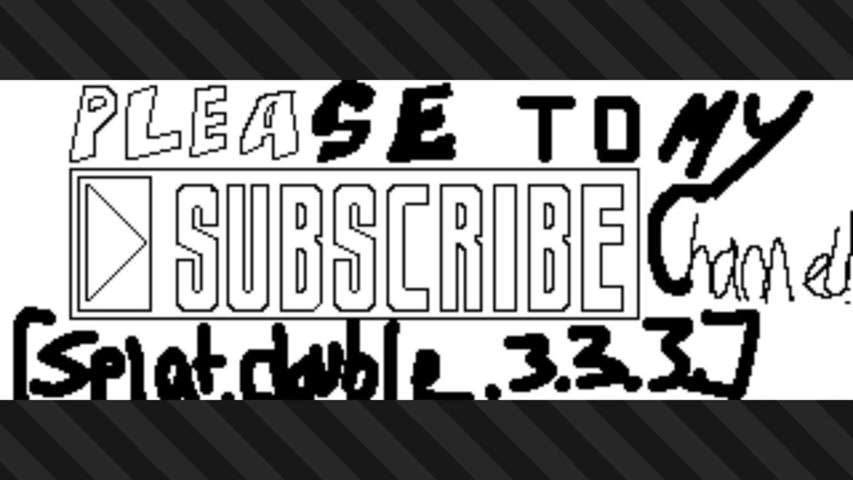 SplatMAnimates's tweet image. subscribe to my youtube channel!!! #Splatoon3 #NintendoSwitch