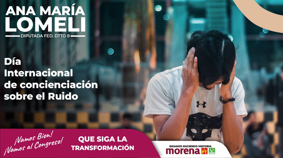 🎧 ¿Sabías que el ruido está considerado un agente contaminante invisible? La OMS establece un límite de 40 decibelios como media anual del nivel de ruido nocturno. ¡Protejamos nuestra audición! #ContaminaciónAcústica #DíaInternacionaldelConcienciaciónSobreElRuido