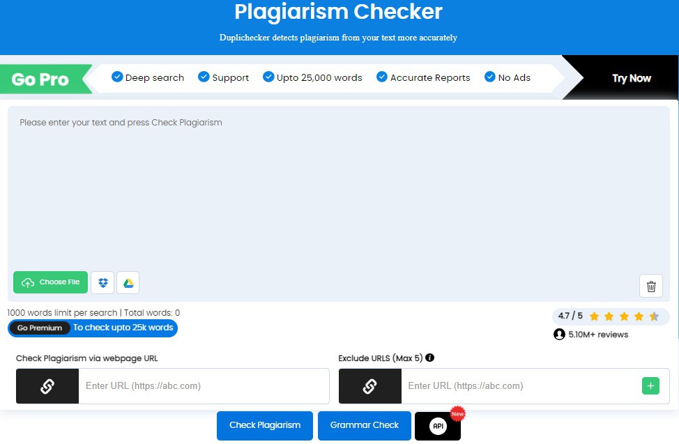 Therefore, pass your blogs through this plagiarism checker and identify any duplicated texts along with their complete sources. Read more 👉 lttr.ai/ARtQe #plagiarismcheckers