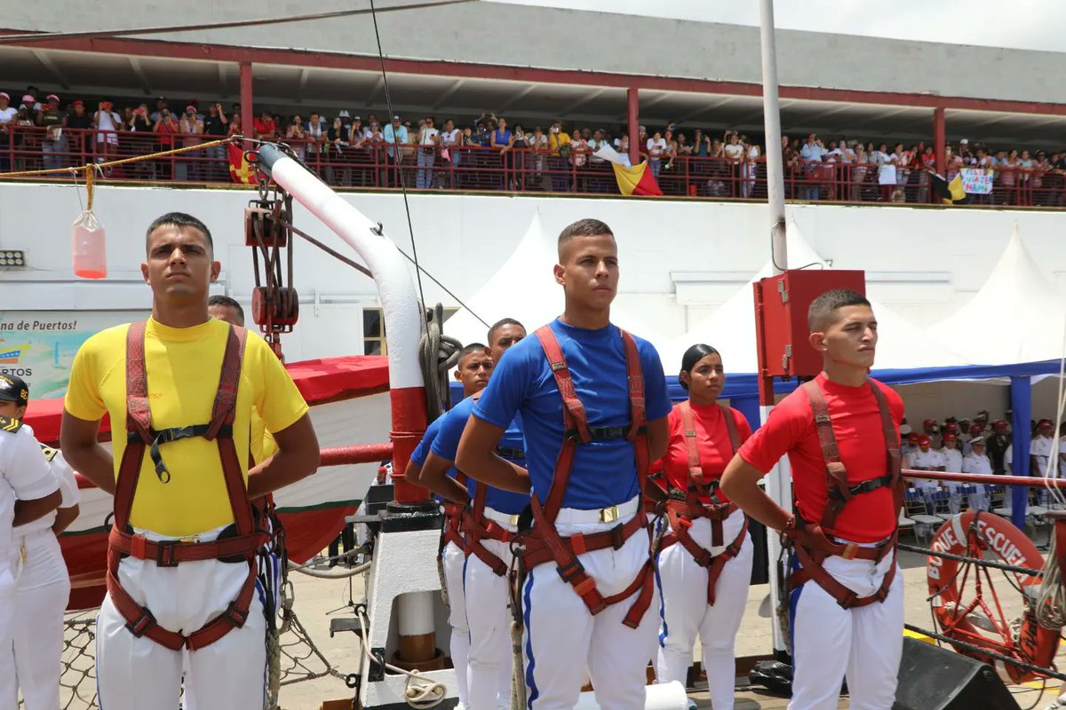 #22Abr El 20Abr inició el XXXIV Crucero de Instrucción al Exterior 'Integración Caribeña 2024', en el Embajador Sin Fronteras, Buque Escuela AB 'SIMÓN BOLÍVAR' (BE-11). ¡BZ! #FANB #Educación