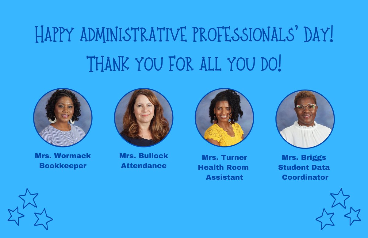 We appreciate our administrative professionals so much! Thank you for all you do! @RichlandTwo