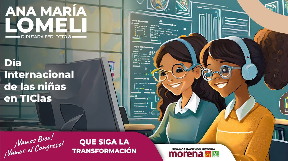 Alienta a las jóvenes a considerar carreras tecnológicas y empoderar a las futuras líderes en STEM. Celebremos el Día de las Niñas en las TIC inspirando a las futuras innovadoras. #MujeresEnTecnología #DíaInternacionaldelasNiñasenlasTICS