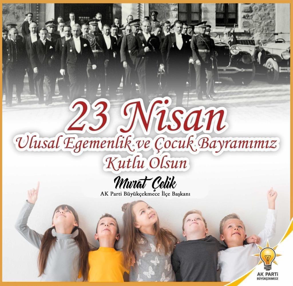 Türkiye Büyük Millet Meclisi'mizin 104. kuruluş yıl dönümü ile 23 Nisan Ulusal Egemenlik ve Çocuk Bayramı’mızı kutluyor; Gazi Mustafa Kemal Atatürk başta olmak üzere tüm şehitlerimizi rahmet ve minnetle, gazilerimizi şükranla yad ediyorum. #23Nisan 🇹🇷
