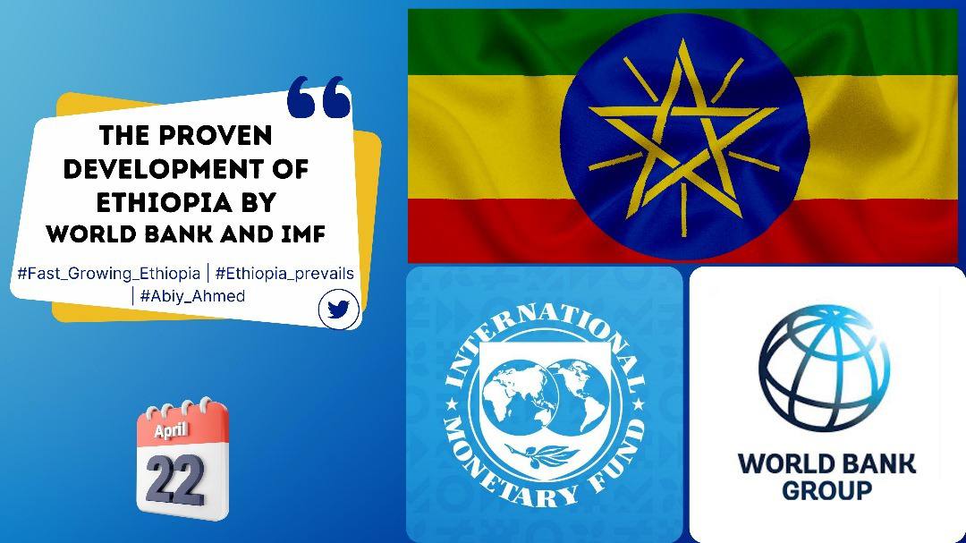 RobaTika's tweet photo. Twitter Campaign
================

🇪🇹 Title:           The Proven Development Of Ethiopia By WORLD BANK And IMF
🇪🇹 Hashtags:    #Abiy_Ahmed | #Fast_Growing_Ethiopia | #Ethiopia_prevails
🇪🇹 Link :         https://t.co/x2YStIKlmZ
🇪🇹 Date:          April 22 https://t.co/TOhTisUJFb