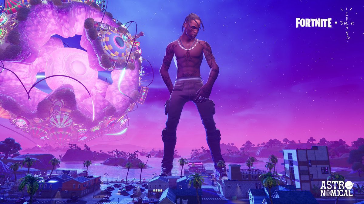 Before 4. Years ago, the Travis Scott Collab took place #Fortnite #FortniteChapter5