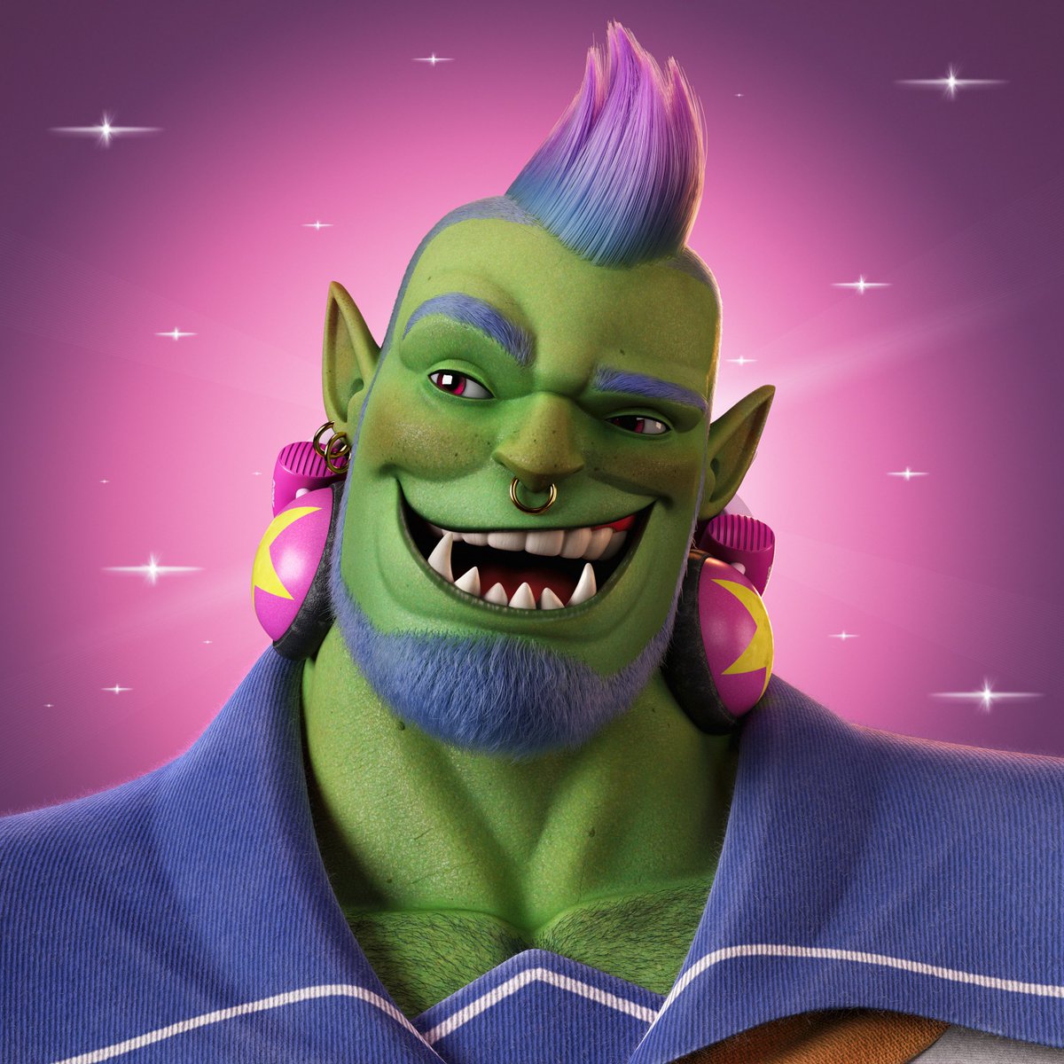 CG_art3D's tweet photo. Candy Orc. This orc was created during the course "Look Development and Grooming For Characters" By Mani Salguero at The Lighting Lab.

Base on the art @bobby_arts https://t.co/rUSqab5u0U