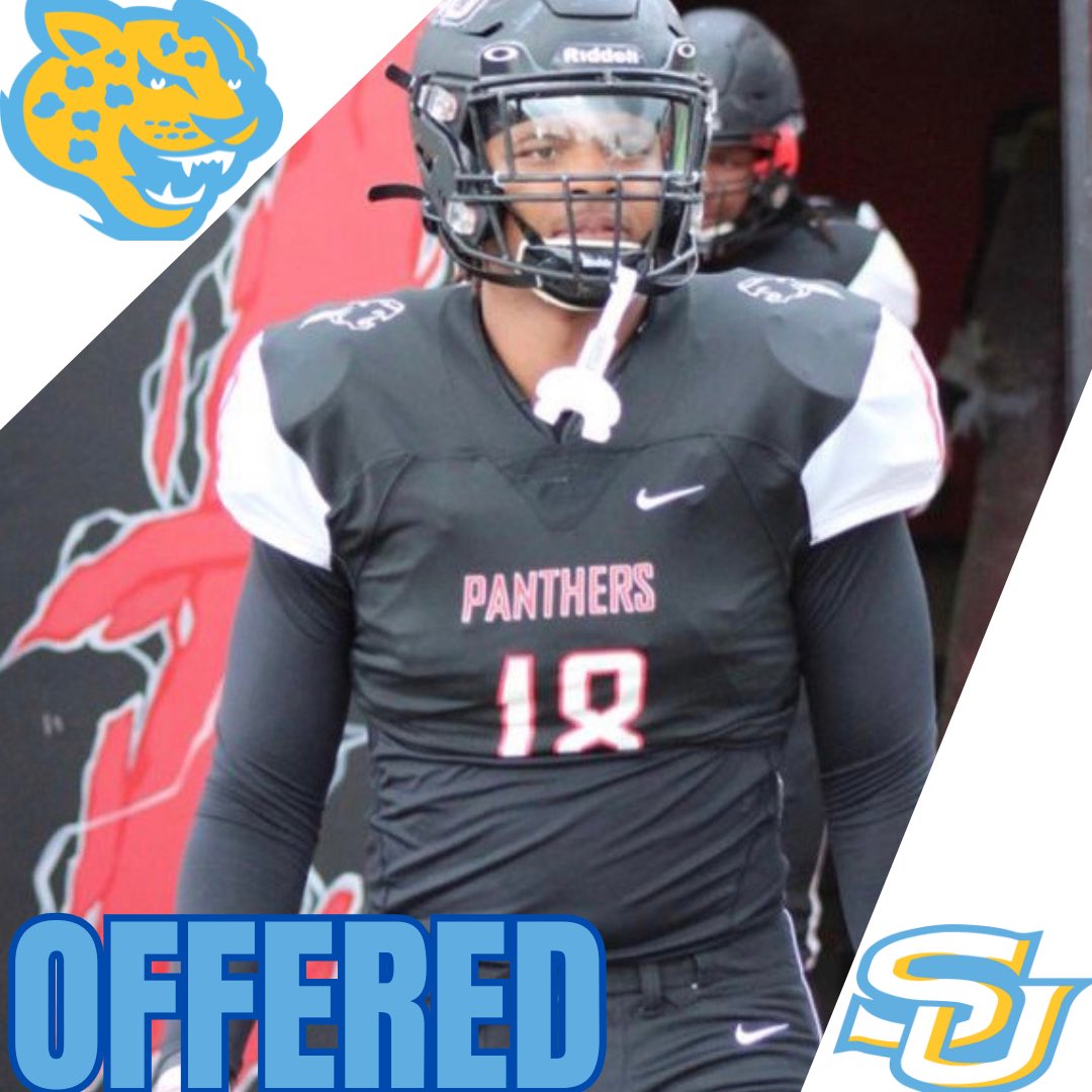 OFFER UPDATE: Clark Atlanta transfer 6’4” 261lbs DL Jerome Wallace II from Miami, FL has received an offer from Southern University! @JeromeWallacx22 

#GeauxJags #ProwlOn