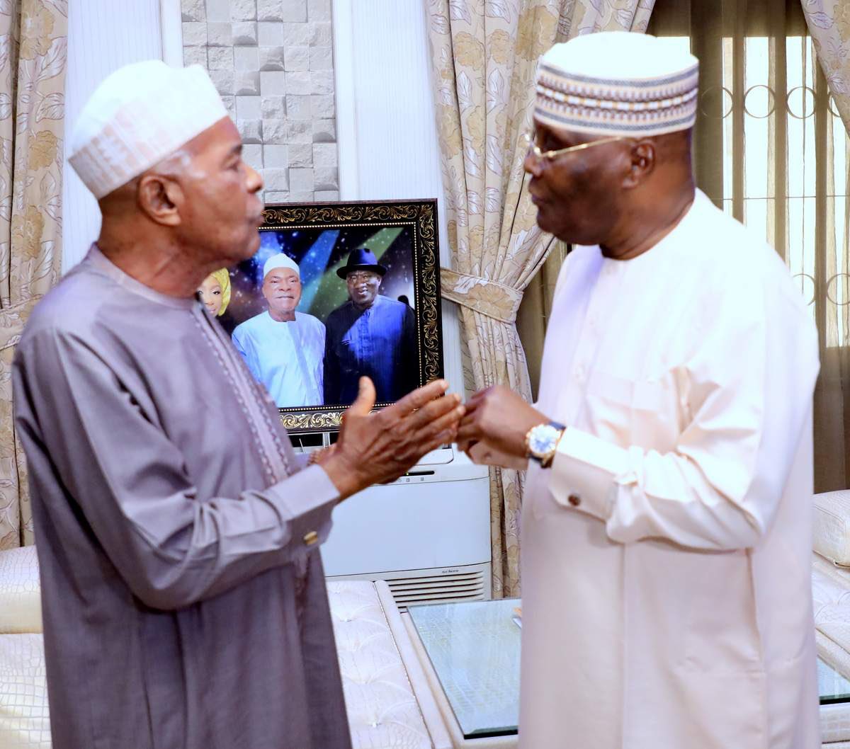 Earlier today, I led a delegation on a condolence visit to former governor of Kogi State, Alhaji Ibrahim Idris (Ibro), over the loss of his son, Hon. Mohammed Idris. May the Almighty Allah comfort the family and grant Aljannah Firdaus to his beloved son. -AA