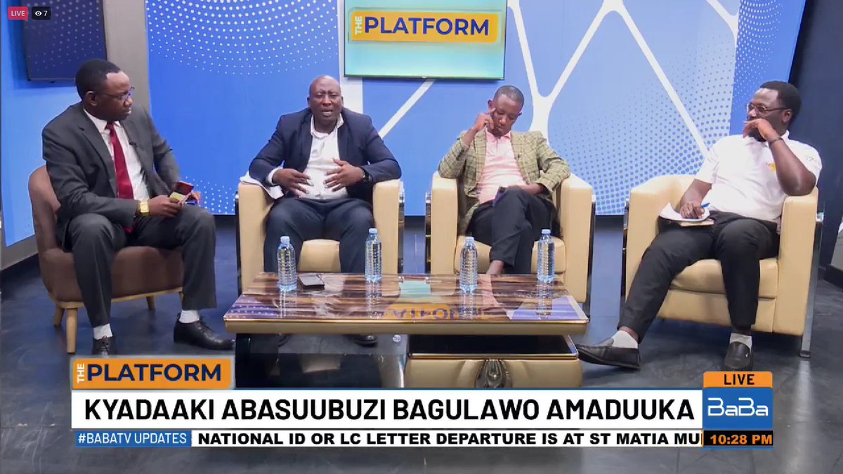 Happening Now! Our own Mark Mutumba, International Tax Policy Analyst is being hosted on Baba TV along with other panelists to share insights on the meeting between the traders and the president @KagutaMuseveni. #TaxJusticeUG #SEATINIOnBudget24