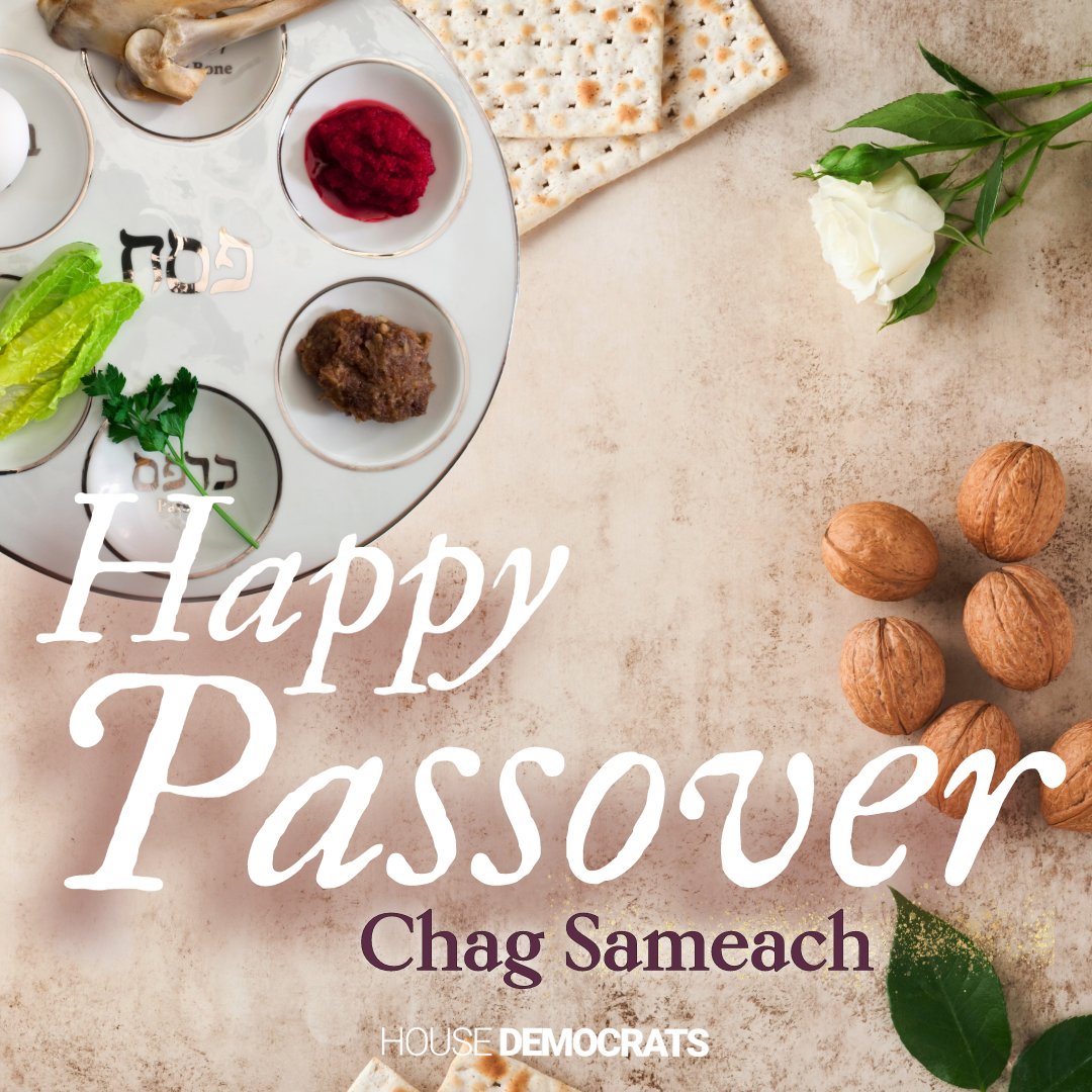 Tonight, Jewish families around the world are observing the first night of Passover, a holiday of hope and faith in the face of oppression. To all who celebrate – Chag Sameach!