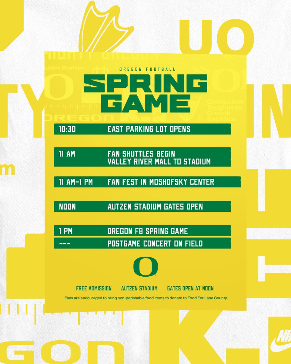 Ahead of the game. See you Saturday! #GoDucks