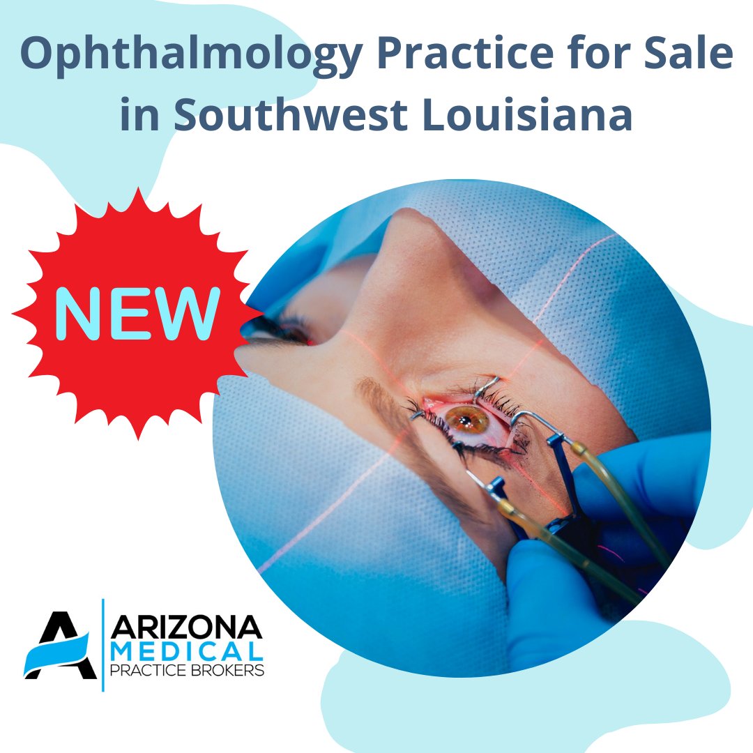 This practice represents an ideal opportunity for a fellowship trained glaucoma or diabetic retinopathy specialist or ophthalmologist looking to purchase an existing successful practice. 
Visit us at 👉zurl.co/1Wk1  o call now 📞888-970-1210

#medicalbrokers #eyecare