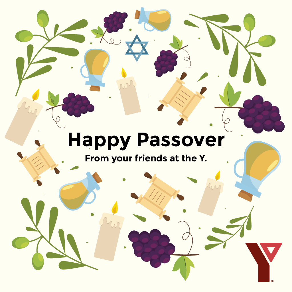 Chag Sameach! Happy Passover from your friends at the Y. #Passover #HappyPassover #chagsameach