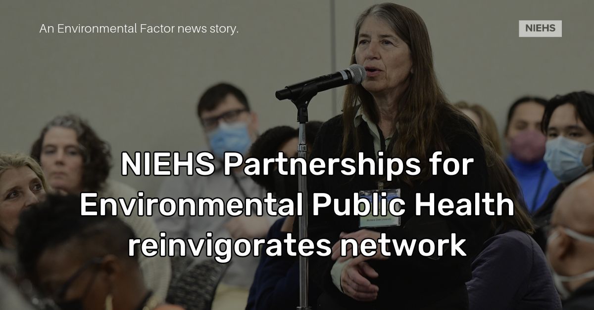 The 2024 meeting of the @NIEHS_PEPH network centered on the theme of engaging diverse partners to address climate change and environmental justice. Learn more about the three-day discussion. bit.ly/3JcwVxe #NIEHSFactor