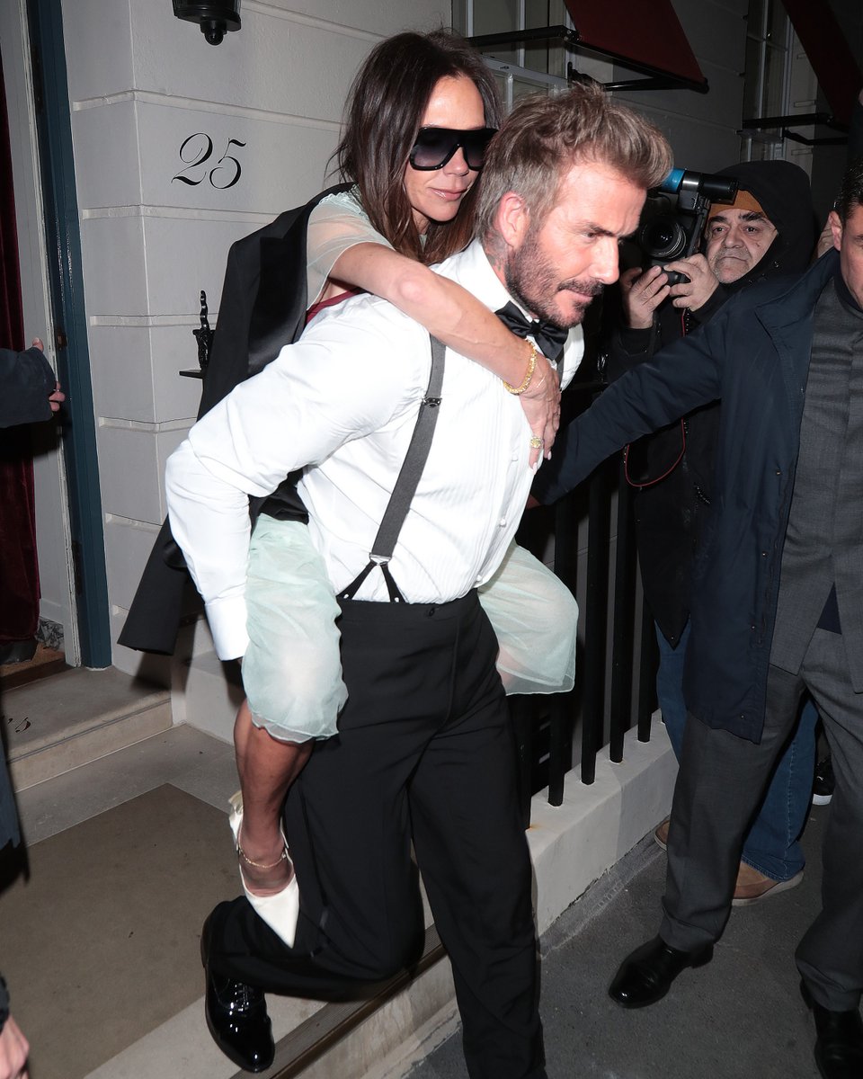 If you wannabe my lover, you gotta carry me out of parties like this. (📷: Getty)